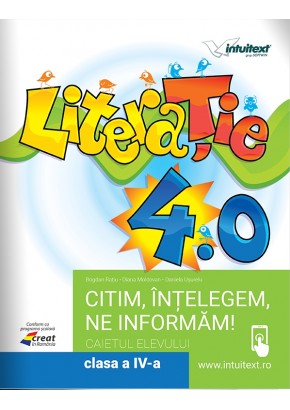 Literatie caietul elevului pentru clasa a IV-a Editia 2024