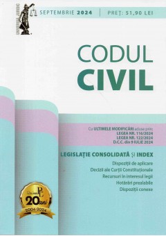 Codul civil: septembrie 2024