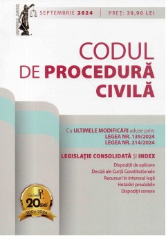 Codul de procedura civil..